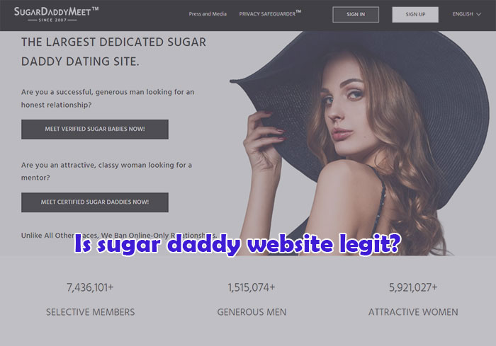 Is sugar daddy website legit?