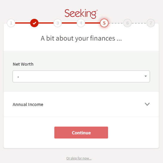 seeking review, seeking verify income